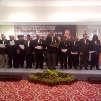 Prosesi pelantikan Pengurus POBSI Jabar.